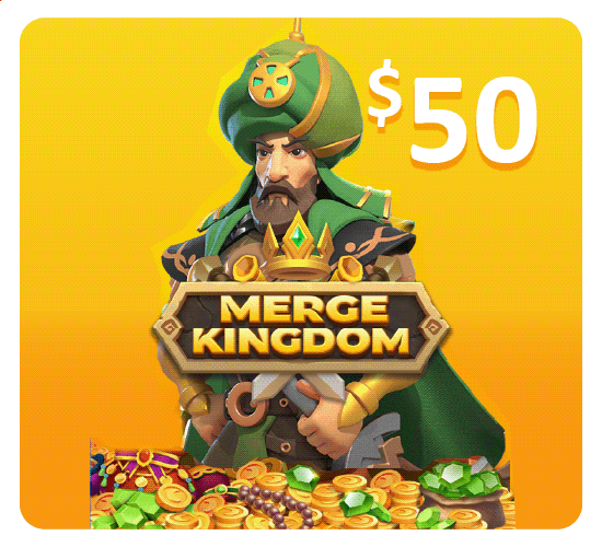 Merge Kingdom Warlords - $50 (INT)