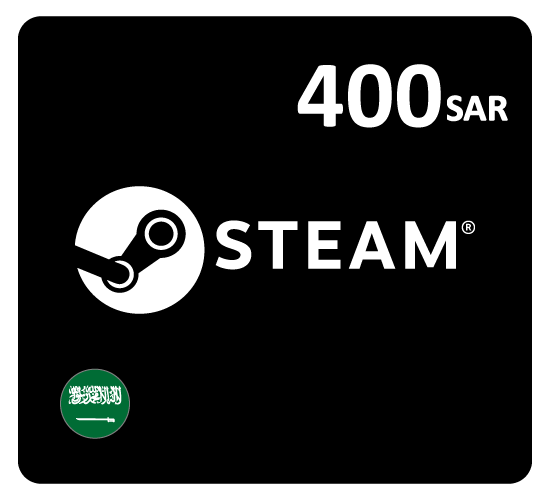 Steam Wallet Card - SAR 400.