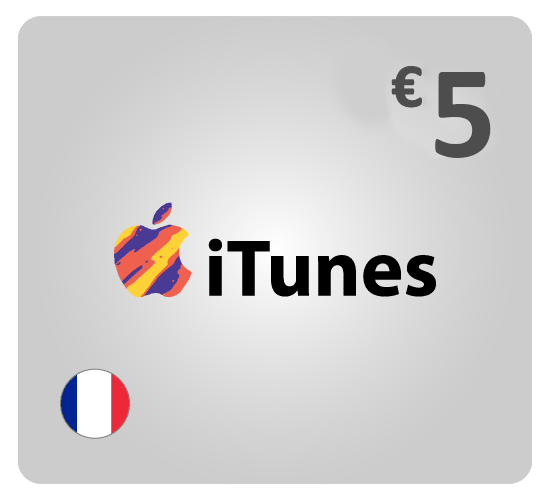 iTunes Gift Card EUR 5 (France Store)