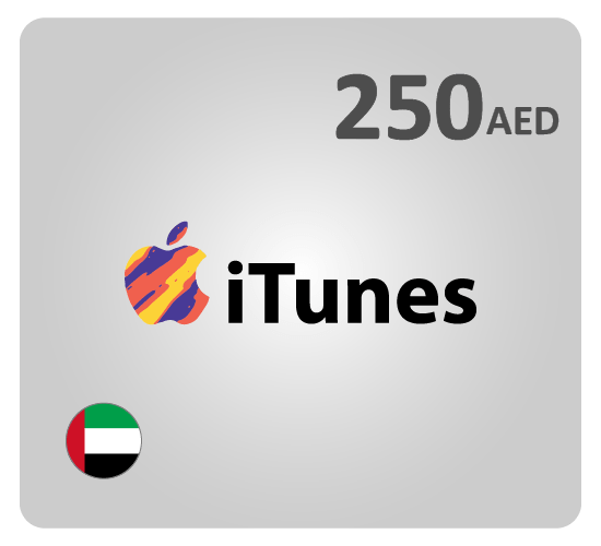 iTunes Gift Card AED250 - (UAE Store).