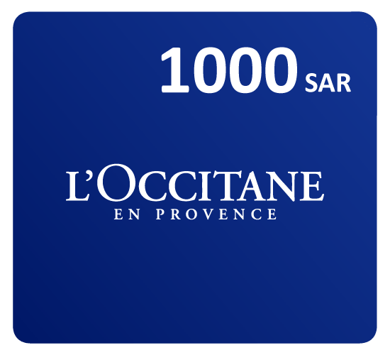 L'Occitane GiftCard SAR 1000