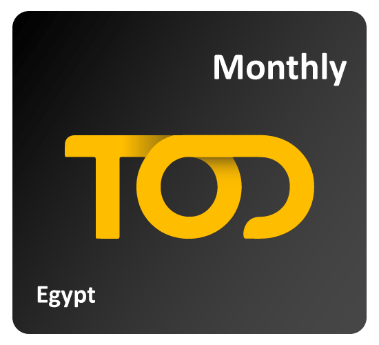 TOD Monthly Subscription Egypt ( Tier 3B)