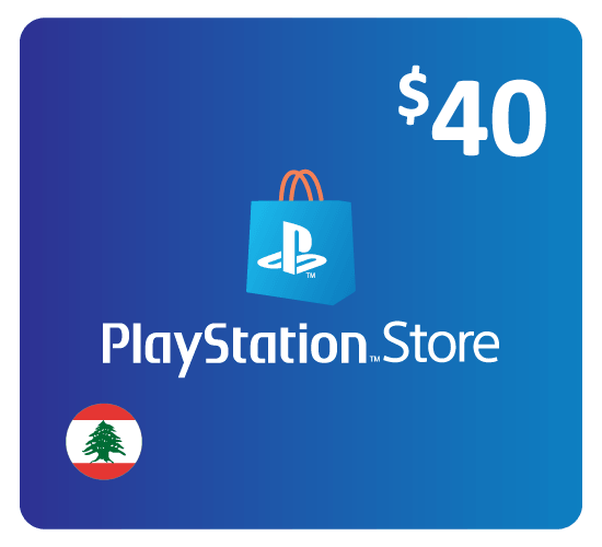 PlayStation Network - $40 PSN Card (Lebanon Store)