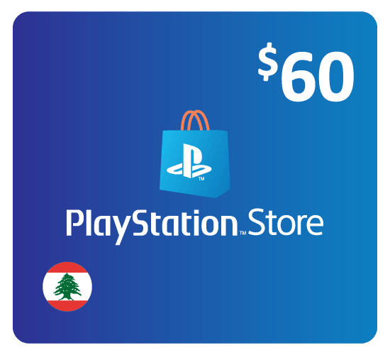 PlayStation Network - $60 PSN Card (Lebanon Store)