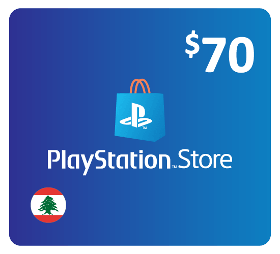 PlayStation Network - $70 PSN Card (Lebanon Store)