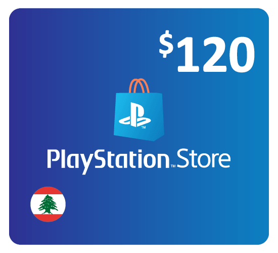 PlayStation Network - $120 PSN Card (Lebanon Store)
