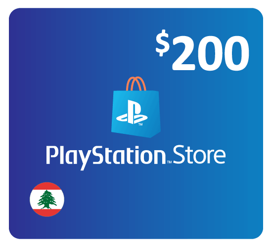 PlayStation Network - $200 PSN Card (Lebanon Store)