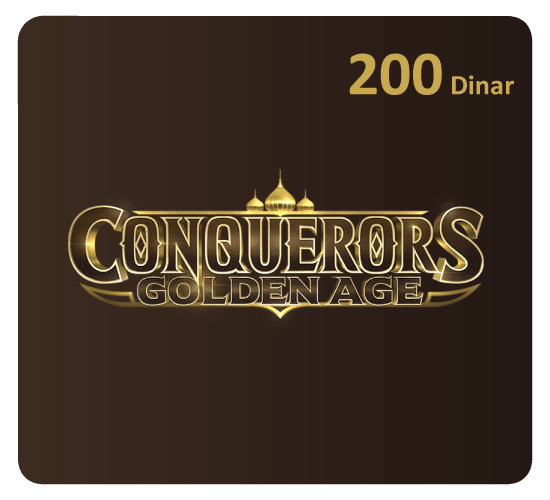 Conquerors: Golden Age - 200 DInar
