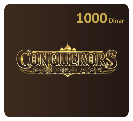 Conquerors: Golden Age - 1000 DInar