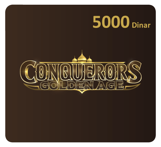 Conquerors: Golden Age - 5000 DInar