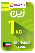 Zain Mobile Recharge Card - KWD 1