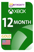 Xbox Live (Gold) Gift Card - 12 Months