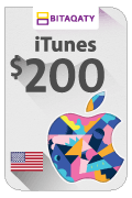 iTunes Gift Card - USD 200