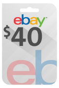 ebay Gift Card - USD 40