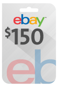 ebay Gift Card - USD 150