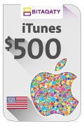 iTunes Gift Card - USD 500