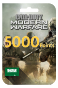 Call of Duty Modern Warfare Points - 5,000 Points