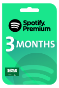 Spotify Premium Membership Gift Card - 3 Months